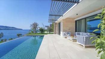 Küçükbük Gündoğan'da Panoramik Deniz Manzaralı Villalar